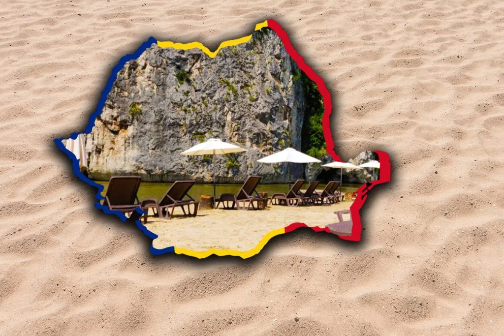 plaja secreta din Romania