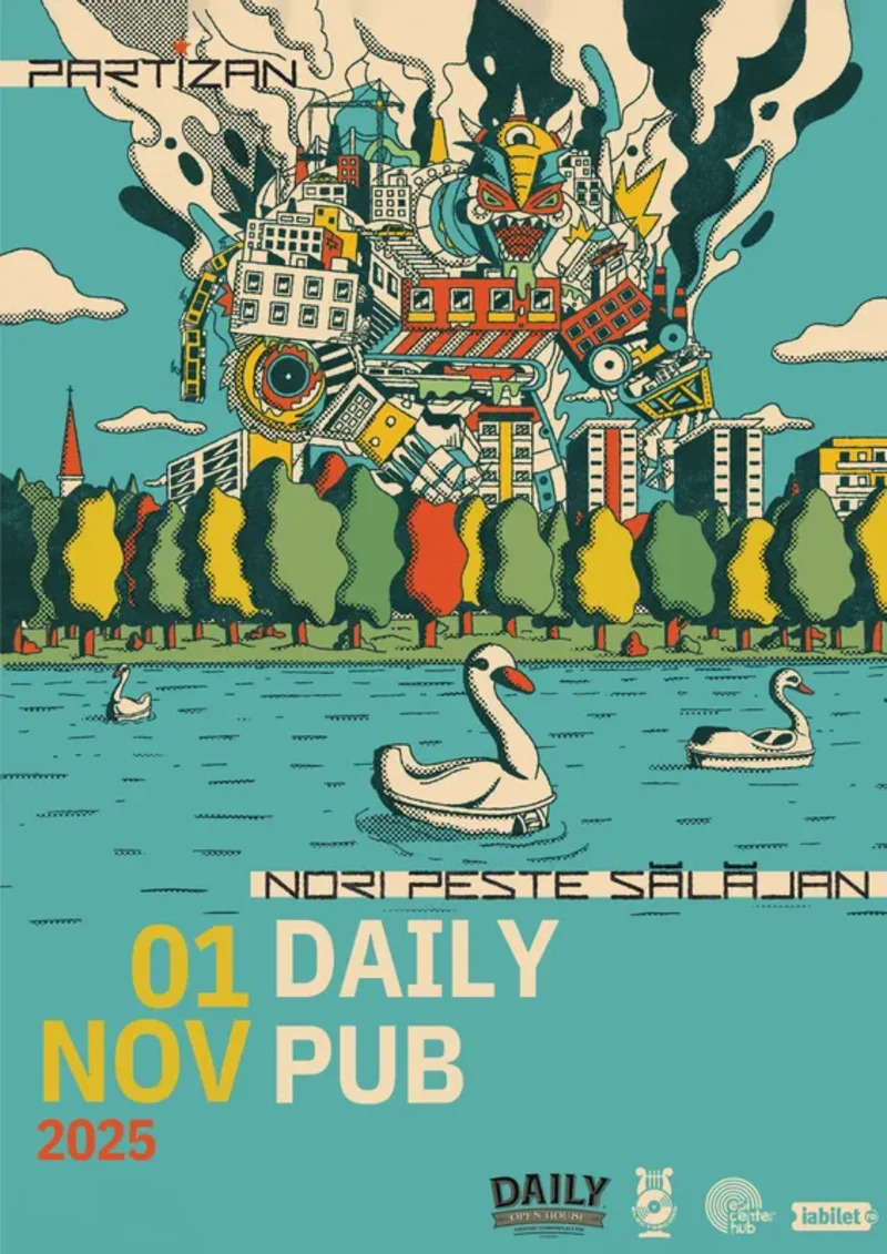 Partizan • Lansare de album: „Nori peste Sălăjan” • 1 noiembrie • Daily Pub